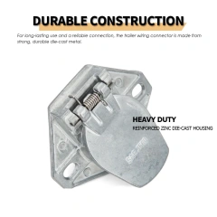 7-Way Trailer Socket