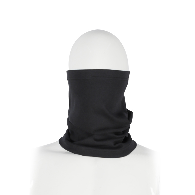 FR Neck Gaiter Black Flame Resistant Face Mask