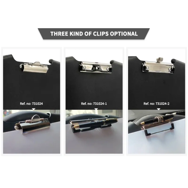 ABS Plastic Steering Wheel Desktop Writing Board Clipboard With Clip For Car Truck