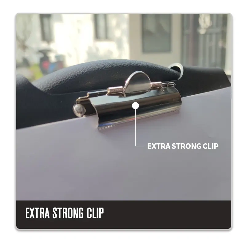 ABS Plastic Steering Wheel Desktop Writing Board Clipboard With Clip For Car Truck