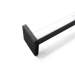 1.5" x 1.5" Insert Square Steel Tube Jack Bar With Welded Hoop