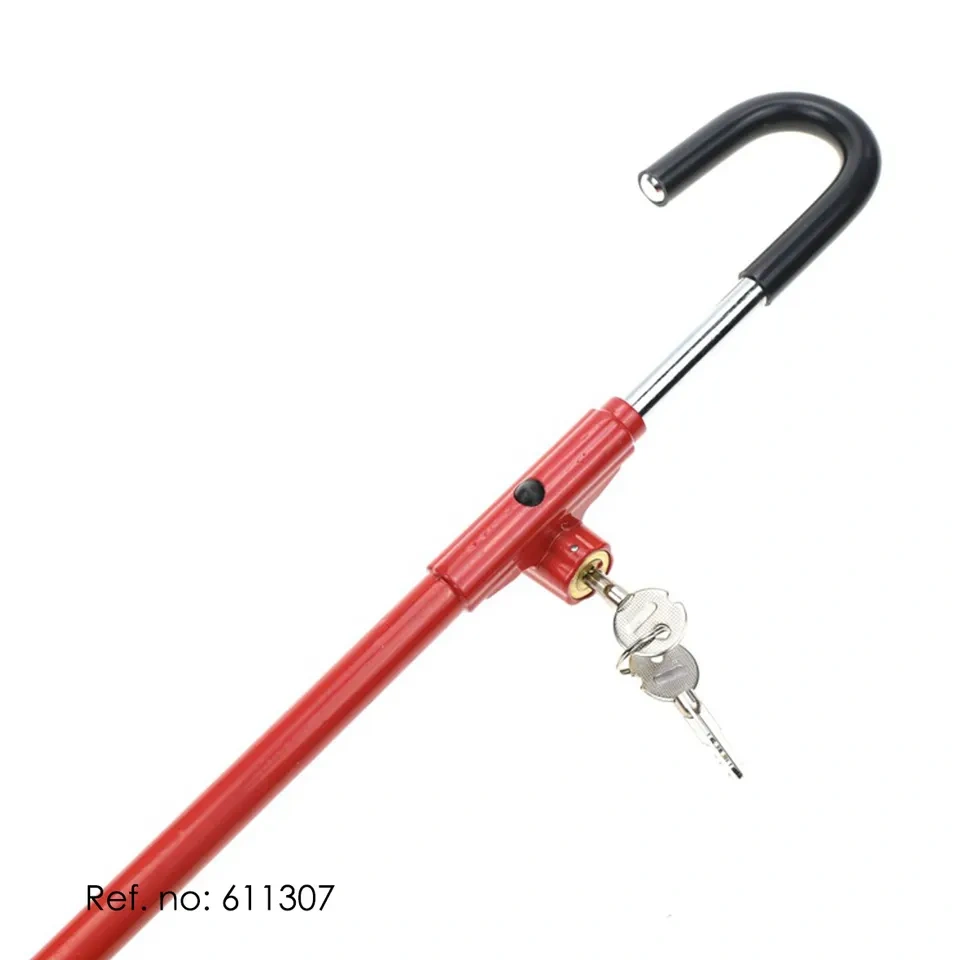 Quality Telescopic Steering Wheel Lock Car Automobile Anti Theft Car Van Security Steering Wheel Lock with Keys