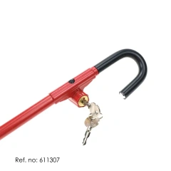 Quality Telescopic Steering Wheel Lock Car Automobile Anti Theft Car Van Security Steering Wheel Lock with Keys