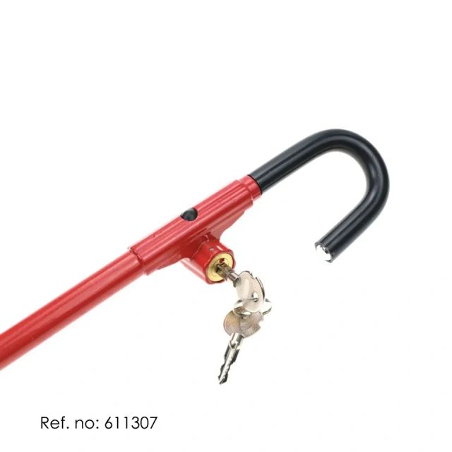 Quality Telescopic Steering Wheel Lock Car Automobile Anti Theft Car Van Security Steering Wheel Lock with Keys