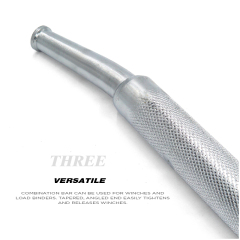 36 inches Chrome Winch Bar