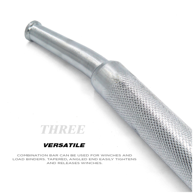 36 inches Chrome Winch Bar