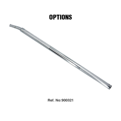 36 inches Chrome Winch Bar