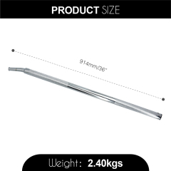 36 inches Chrome Winch Bar