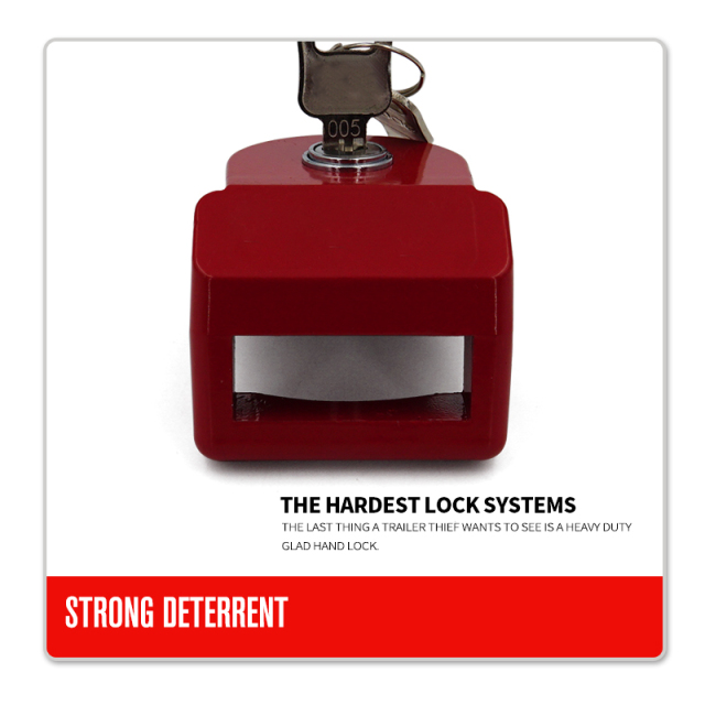 Heavy Duty Aluminum Alloy Air Brake Gladhand Glad Hand Lock For Tractor Trailer