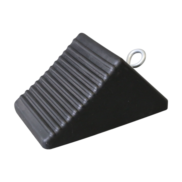 Heavy Duty Rubber Wheel Chock With Handle