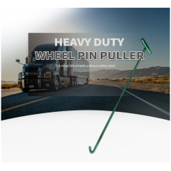 31" Long Brushed Aluminum Assorted Color Fifth Wheel Pin Puller