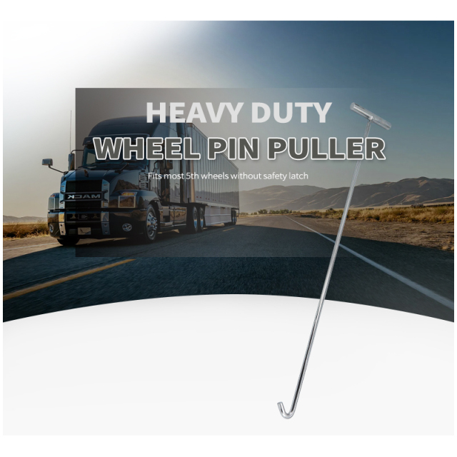 31" Long Chrome Fifth Wheel Pin Puller