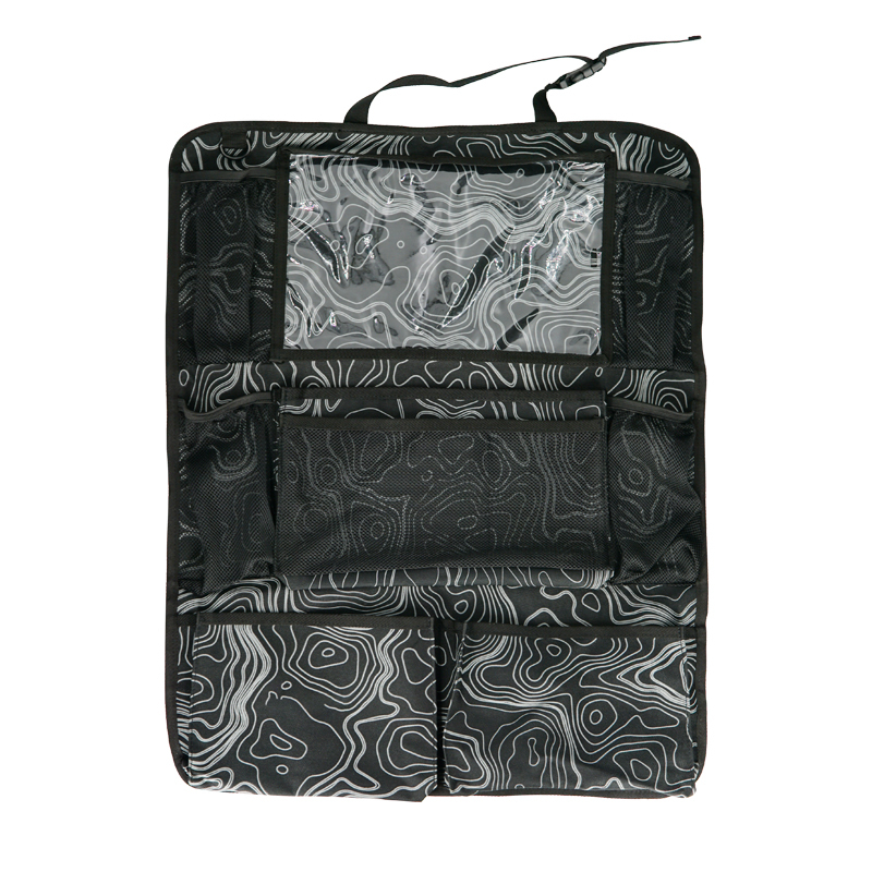 Car seat organizer Backseat for Kids Durable Waterproof Oxford Fabric with Touchable Tablet Holder