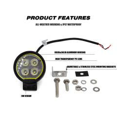 20W Car Super Bright LED Working Light Work Light Spot Light For Trucks