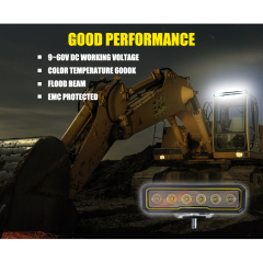 30W Car Super Bright LED Working Light Work Light Spot Light For Trucks