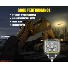 30W Car Super Bright LED Working Light Work Light Spot Light For Trucks