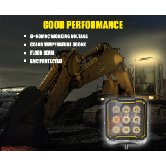 45W Car Super Bright LED Working Light Work Light Spot Light For Trucks