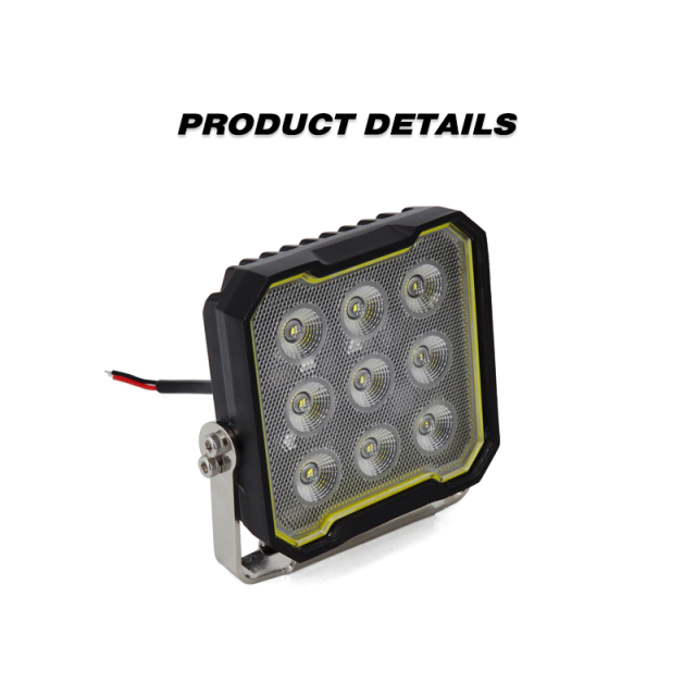 45W Car Super Bright LED Working Light Work Light Spot Light For Trucks