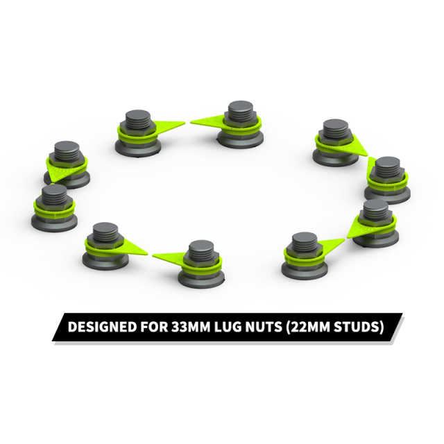 Loose Lug Nut Indicator Wheel Nut Check Indicators for Commercial Trucks