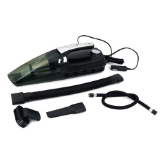 4 in 1 Vacuum Cleaner Tire Inflator Pump Car Powerful Handheld Vacuum Cleaner 12V Pressure Measurement with LED Lighting