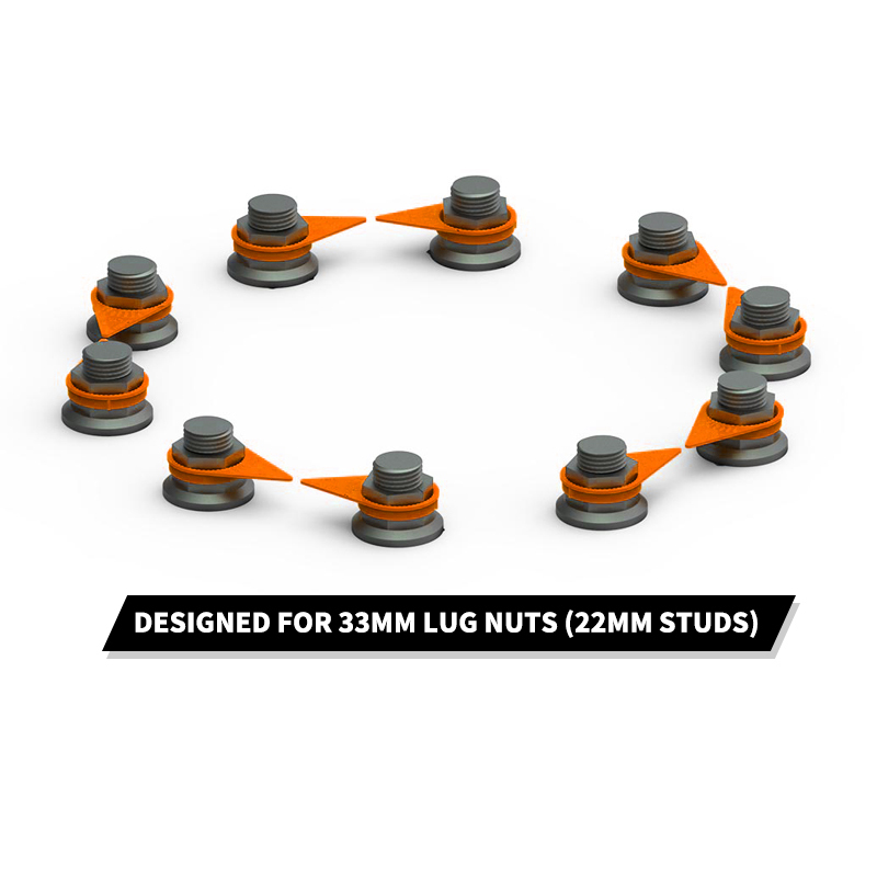 Loose wheel nut check Loose Wheel Nut Indicator