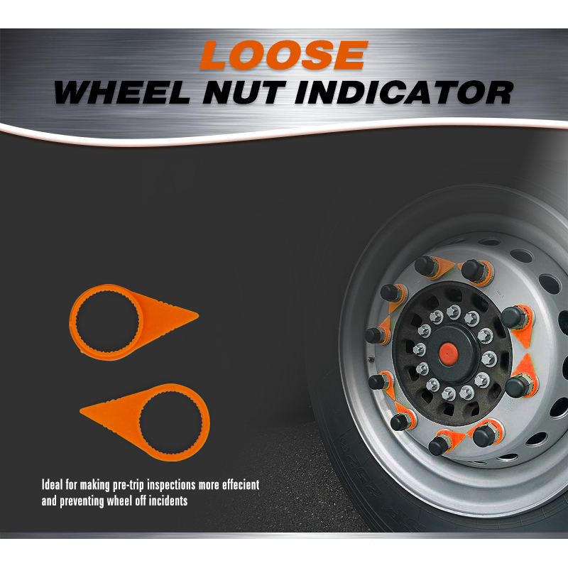 Loose wheel nut check Loose Wheel Nut Indicator