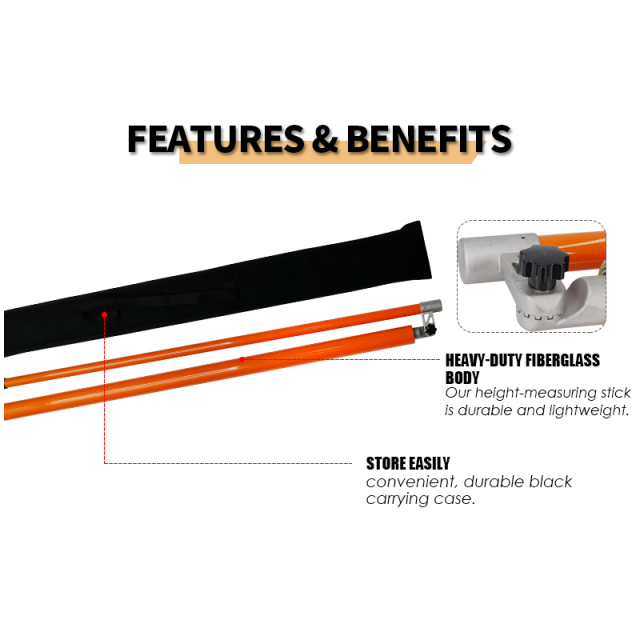 20FT Heavy Duty Load Measuring Stick