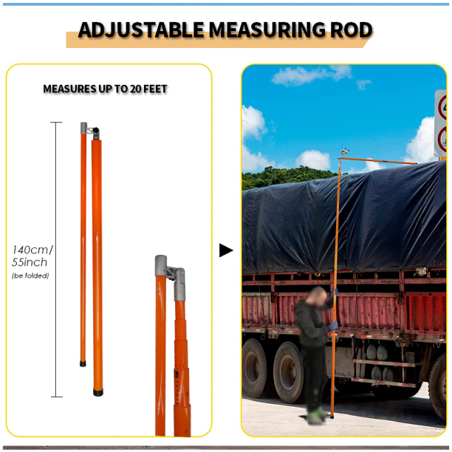 20FT Heavy Duty Load Measuring Stick
