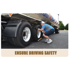 Tire thumper Pine Wooden Tire Knocker Tire Checker With Galvanization Iron Head