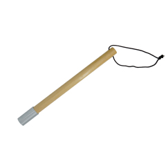 Tire thumper Pine Wooden Tire Knocker Tire Checker With Galvanization Iron Head