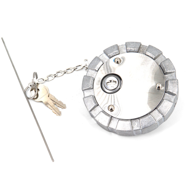 Aluminum Locking Diesel Fuel Cap 3" - 8 NPSL Fuel Tanks Cover Replacement Parts