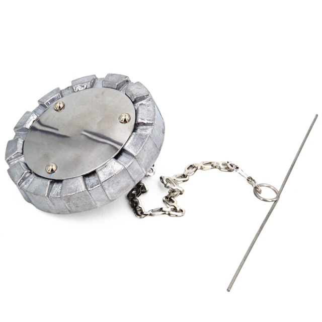 Aluminum Un-Locking Diesel Fuel Cap 3" - 8 NPSL Fuel Tanks Cover Replacement Parts