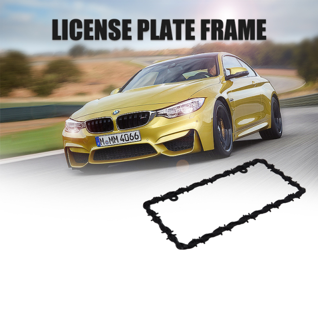 Zinc Alloy License Plate Frame