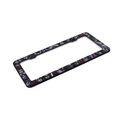 Zinc Alloy License Plate Frame