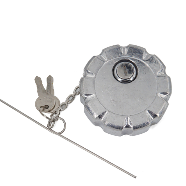 Aluminum Locking Diesel Fuel Cap 3" - 8 NPSL Fuel Tanks Cover Replacement Parts