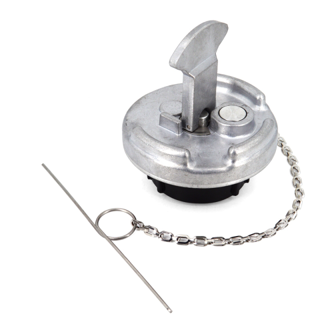 Aluminum Lever Style 4" Un-Locking Diesel Fuel Cap Fuel Tanks Cover Replacement Parts
