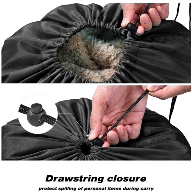 Travel Dirty Laundry Bags 15 x 26 inches Heavy Duty Drawstring Organizer Bag Tear Resistant Clothes Organization Storage