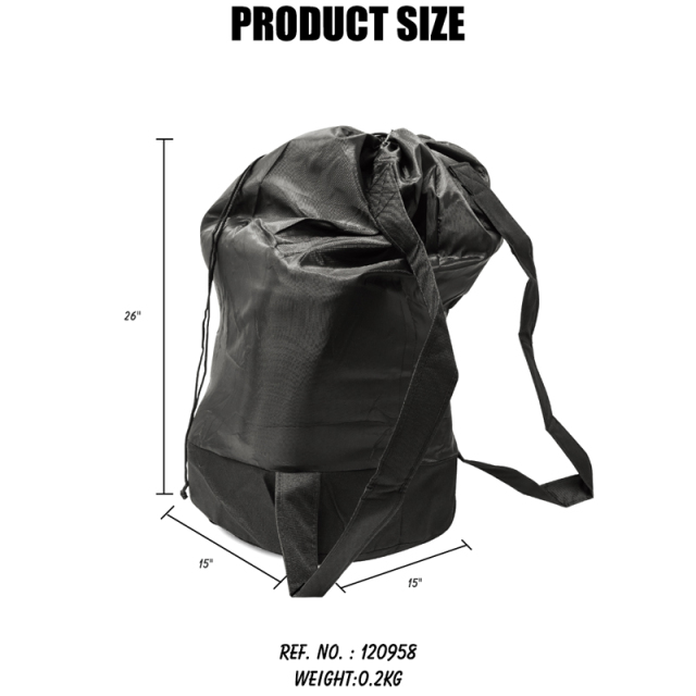 Travel Dirty Laundry Bags 15 x 26 inches Heavy Duty Drawstring Organizer Bag Tear Resistant Clothes Organization Storage