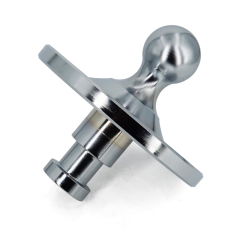 Gooseneck Ball Adapter Kingpin to Gooseneck Ball Adapter Hitch Used for Tractor-Trailer Fifth Wheels