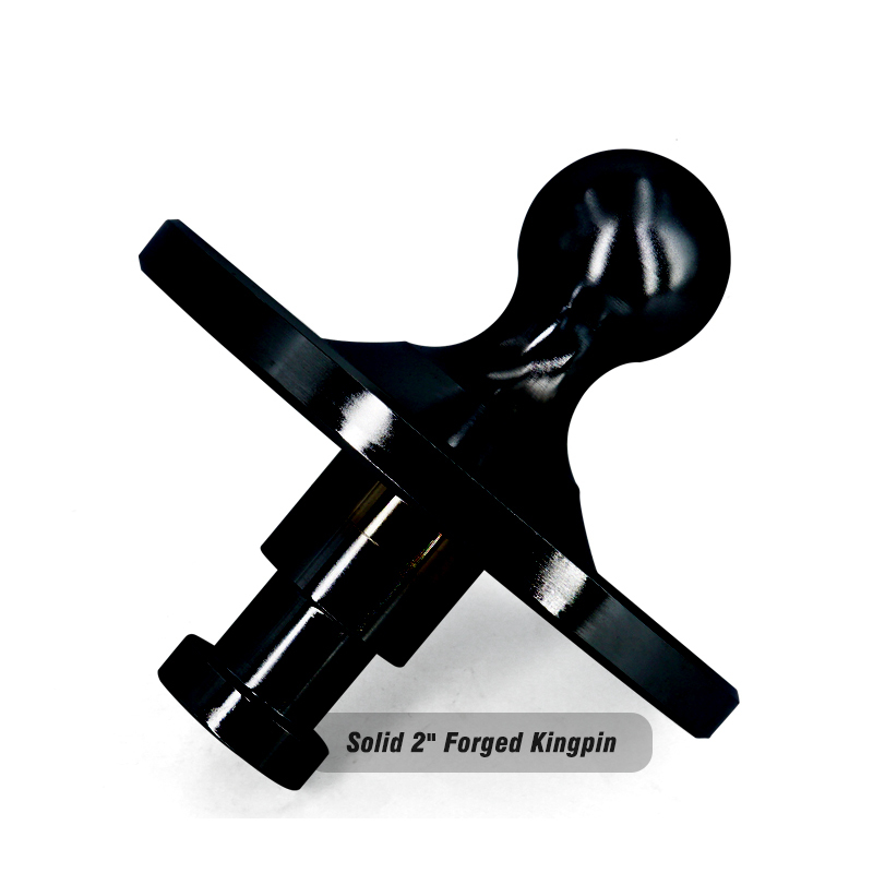 Gooseneck Ball Adapter Kingpin to Gooseneck Ball Adapter Hitch Used for Tractor-Trailer Fifth Wheels