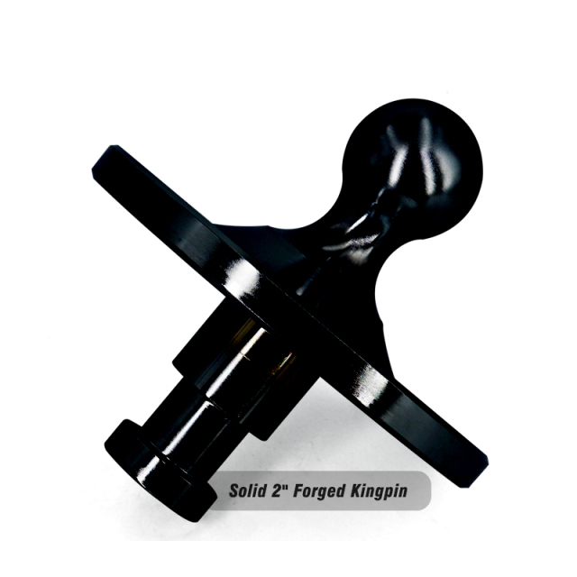 Gooseneck Ball Adapter Kingpin to Gooseneck Ball Adapter Hitch Used for Tractor-Trailer Fifth Wheels