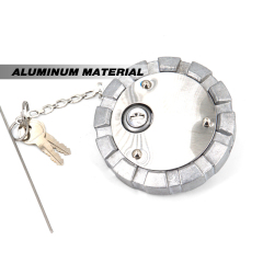 Aluminum Locking Diesel Fuel Cap 3" - 8 NPSL Fuel Tanks Cover Replacement Parts