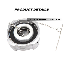 Aluminum Un-Locking Diesel Fuel Cap 3" - 1/4 Turn Fuel Tanks Cover Replacement Parts