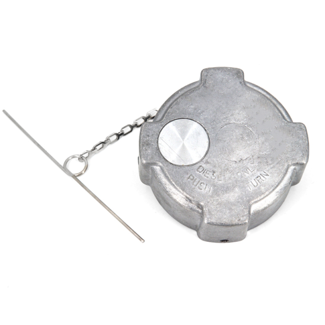Aluminum Un-Locking Diesel Fuel Cap 3" - 1/4 Turn Fuel Tanks Cover Replacement Parts