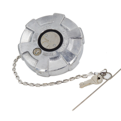 Aluminum Locking Diesel Fuel Cap 4" - 8 NPSF Fuel Tanks Cover Replacement Parts