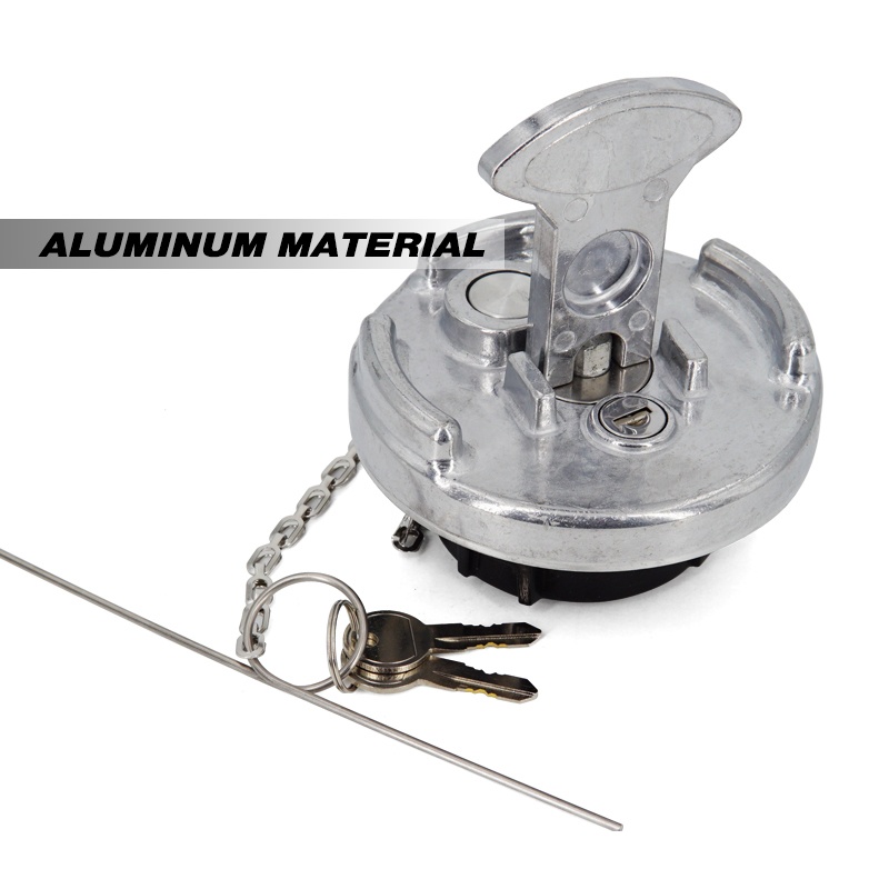 Aluminum Lever Style 4" Locking Diesel Fuel Cap Fuel Tanks Cover Replacement Parts