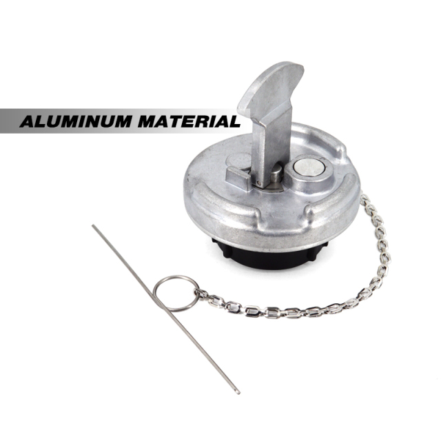 Aluminum Lever Style 4" Un-Locking Diesel Fuel Cap Fuel Tanks Cover Replacement Parts