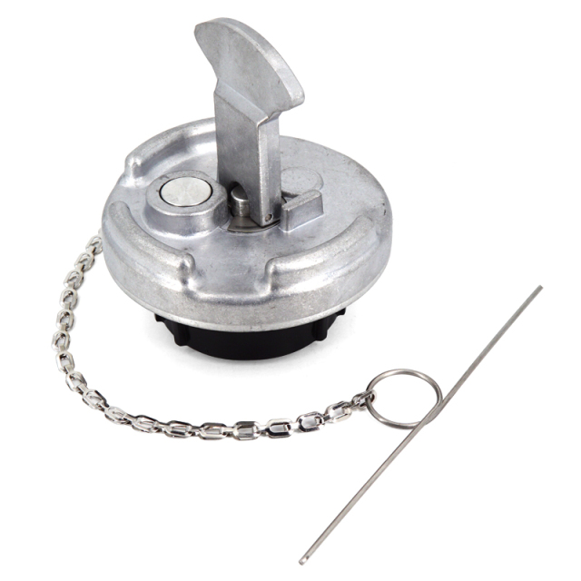 Aluminum Lever Style 4" Un-Locking Diesel Fuel Cap Fuel Tanks Cover Replacement Parts
