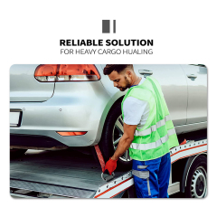 Heavy Duty Weld-On Forged D Ring 12000 Pounds Break Strength for Trailers Trucks and Cargo Tie Downs