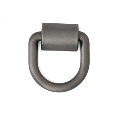 Heavy Duty Weld-On Forged D Ring 18000 Pounds Break Strength for Trailers Trucks and Cargo Tie Downs